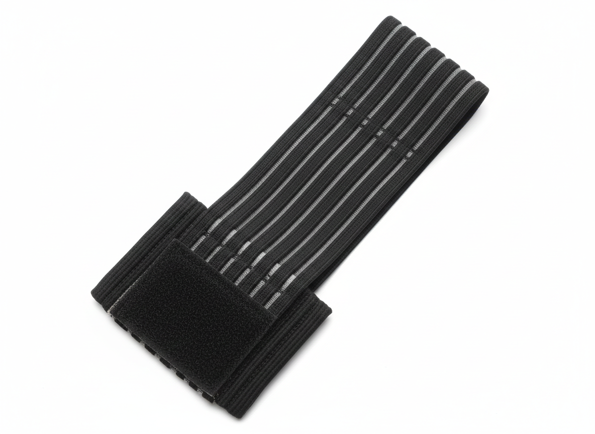 Muñequera con banda elástica